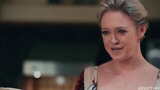 A sexy lesbian with a rifle fights for women's rights in this hot video