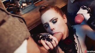 You should not behave like that, lady! You are a woman!