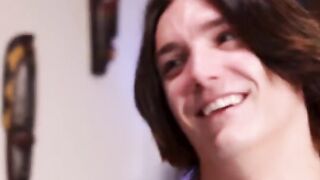 Charming girl has a meeting with someone special, and it's just amazing
