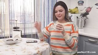 Small tits do not prevent having a great sex