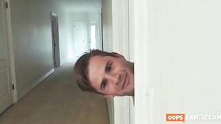 The blonde took a sleeping pill and began to suck her friend’s cock