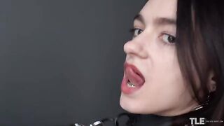 The secret of an innocent looking girl is revealed in this hot video