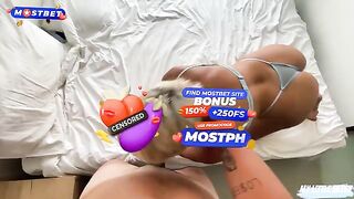 While husband is away, I entertain his friend with sex