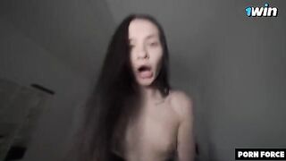 Babe couldn't hold back and her body shook uncontrollably during intense sex