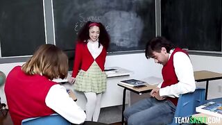 There are only whores in this college, a real hell-hole of lust!