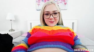 The girl asked her stepdad to make her a gift