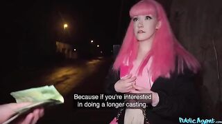 A girl was forced to make a blowjob to her companion