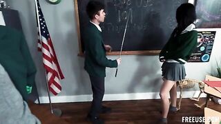 I paid for delivery and got a vulgar performance from the sexy courier