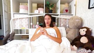 The only thing that gets a rise out of her is a rubber cock
