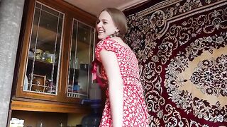 The girl from the village is always sexy and hot