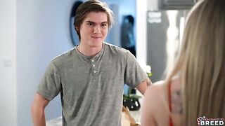 He just had to put his cock in and cum on the dress