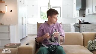 A girl asked to sit on a dick, it was a funny sight