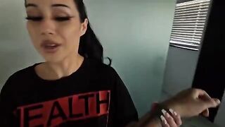 The goth girl felt the power of an impressive cock