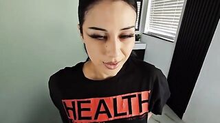 The goth girl felt the power of an impressive cock