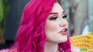 The girl embodying Ariel brings fantasies of men to life