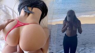 You don't have to look at her face, just admire that amazing ass