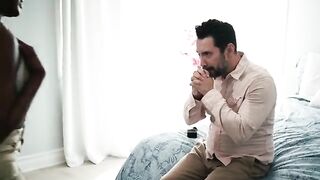 The mistress likes to be licked in the pussy, it's a good thing