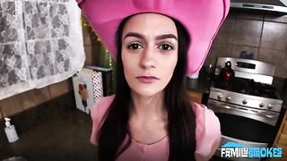 A guy gave his dick to a cowgirl for riding