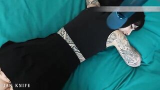 A hot girl has a sex with her favorite vibrator