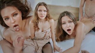 No betrayal when you join in, just a cuckold's happy wife in HD porn