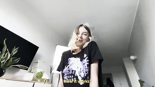 Show us how you can use your mouth, a steamy homemade challenge