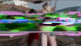 The preparation for a hot group sex with two girls is the best