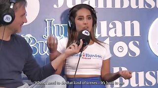 Natalia Garcia asked the delivery guy for a special treat in a steamy podcast scene