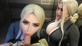 Elevator was designed for a quick sexual meeting