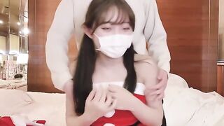 An amateur couple tries out different poses for intimacy, reaching a climax