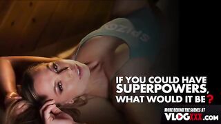 Aidra Fox gets her tight ass pounded during a steamy massage interview BTS
