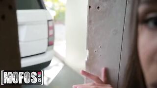 Abella Danger shows her hot savior her gratitude in kind