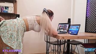 The wizard caught a girl playing cards and fucked her hard in a steamy scene