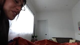 A girl was fucked by her girlfriend in a surprise threesome