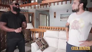 She gets fucked - he loves to watch it all