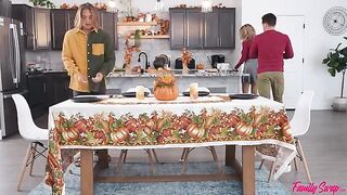Sex parties are not only in the living room, but also in the kitchen