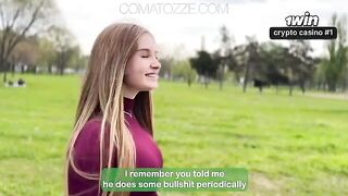 A girl feels sorry for herself and gets fucked hard
