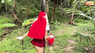 The little red riding hood was in the know and acted accordingly