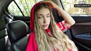 The little red riding hood turned into a passionate and insatiable slut