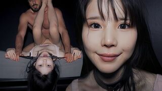A naive girl gets a taste of rough and extreme sex with intense moaning