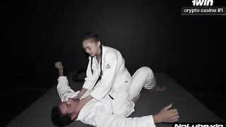 The one with the dick will win, not the cute babe