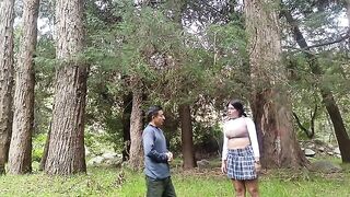A woman would agree to be intimate with anyone in the forest. It's her dream