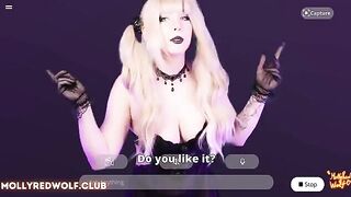 A blonde is fucked by a guy with a big dick in POV style