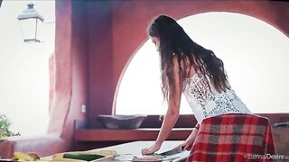 Masturbation can bring a girl to a wonderful orgasm, even without help