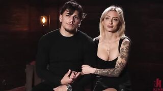 Tying a girl up and making her cum by yourself