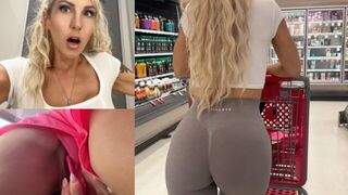 Only goddesses have butts like that - a stunning solo performance in public