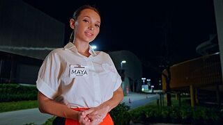 The cutie is always ready for sex, no need to order