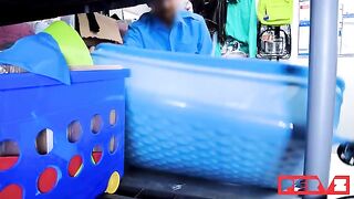 She took a jump on the cock amidst reports and folders