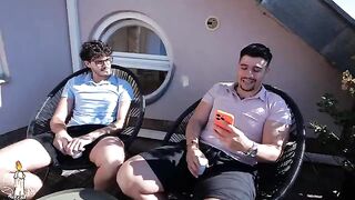 Guys, do not hesitate - the girl will have time to give a blowjob to everyone
