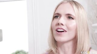 Two guys fucked her juicy ass in stockings