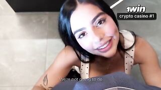 A girl seduces her stepbrother, Iris Rodriguez in a hot scene